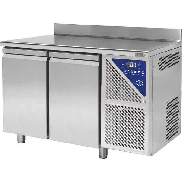 GOLD 700 frysebenk 2 dører, topplate med oppkant bak