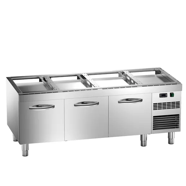 Icon7000 grillkjølebenk 3 store skuffer