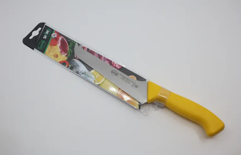 Ostekniv "two tips" 18 cm, gul