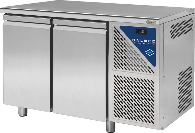 PLUS 700 frysebenk 2 dører, slett topplate