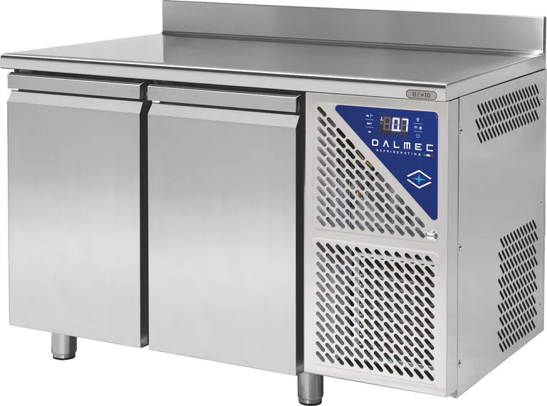 GOLD 700 frysebenk 2 dører, topplate med oppkant bak