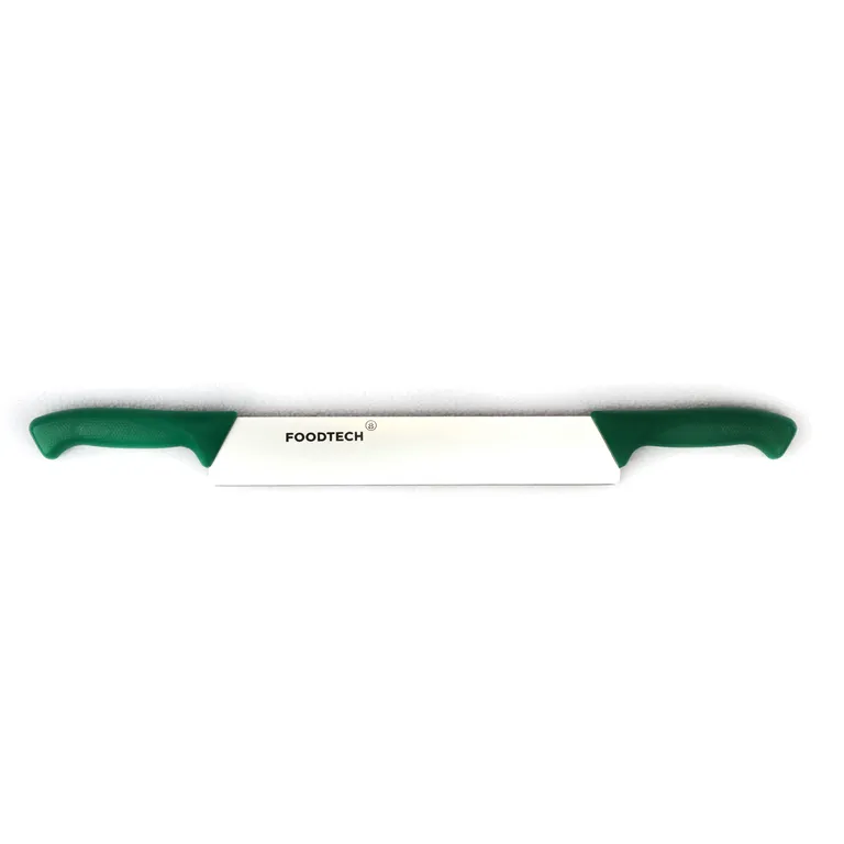 Kniv 30 cm med doble håndtak, grønn