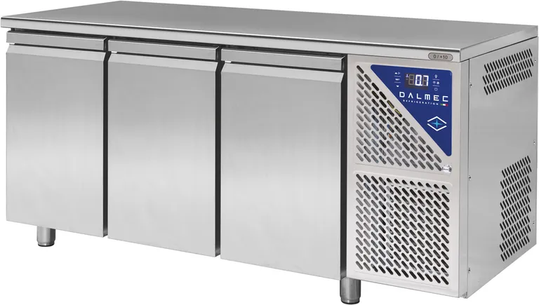 GOLD 700 frysebenk 3 dører, slett topplate